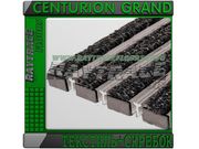 Придверная решетка CENTURION GRAND ТЕКСТИЛЬ+СКРЕБОК 